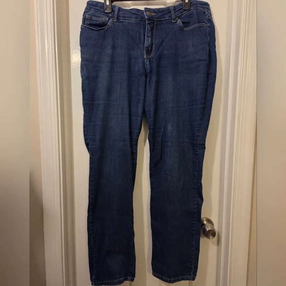 Westport Signature Fit Straight Jeans Pants. Size 14. - Picture 4 of 10